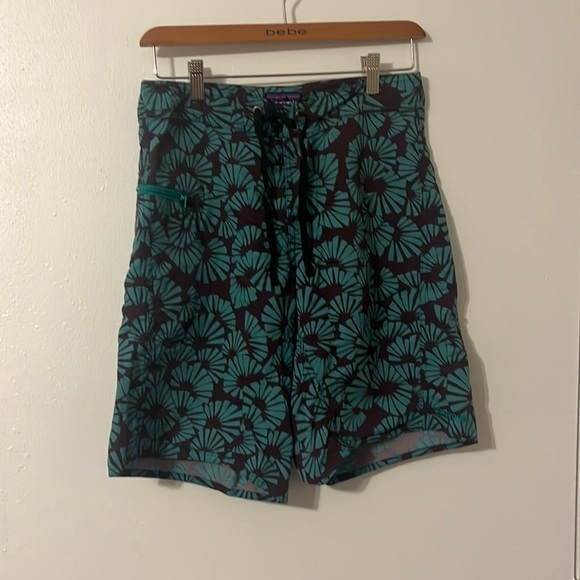 𝅺patagonia Blue and Brown Board Shorts Waist 28 - Picture 1 of 6